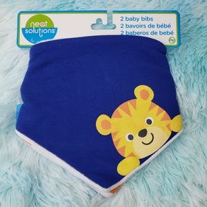Neat Solutions Bandana 2 pack Bib-Tiger